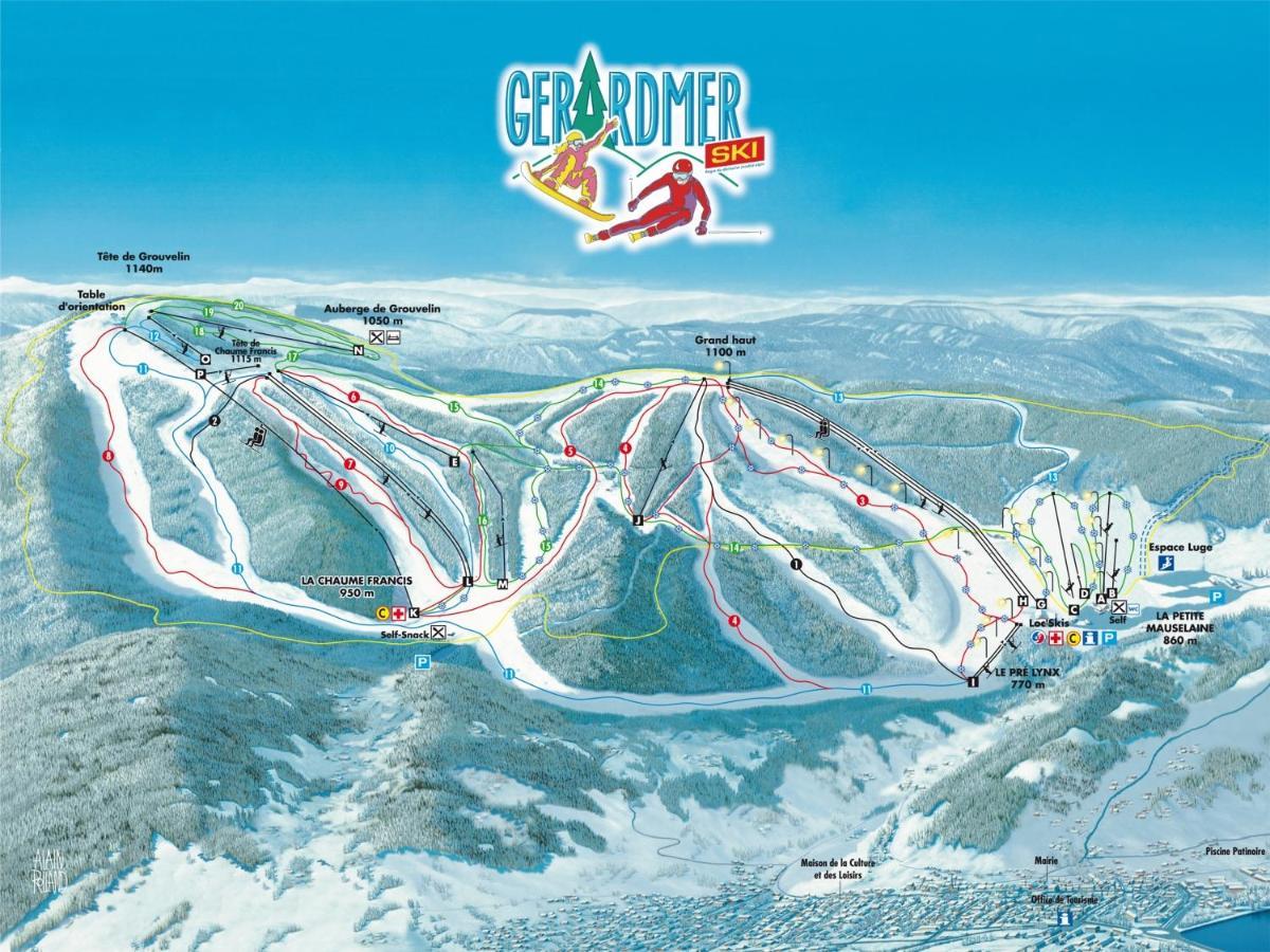 Le Montagnard Apartman Gérardmer Kültér fotó
